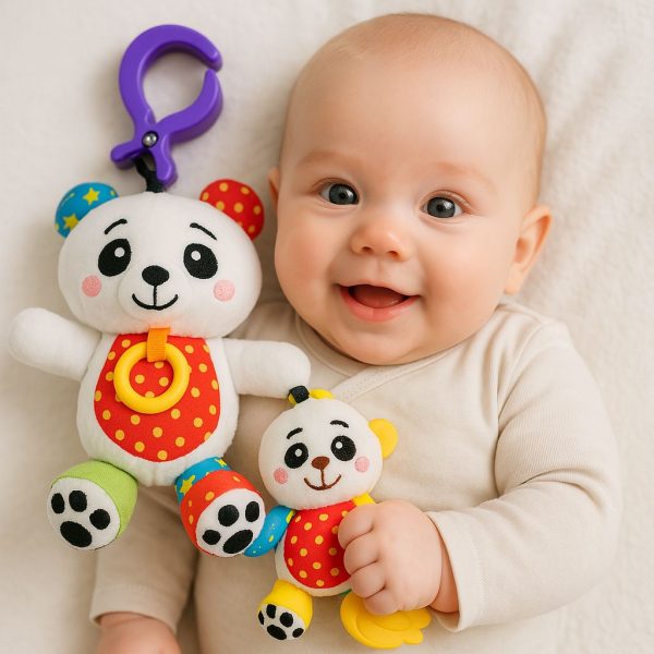 Little Vibrate Voice Panda Toy | Teether & Rattle